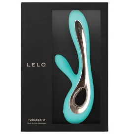 LELO - SORAYA 2 RABBIT AQUA GREEN VIBRATOR