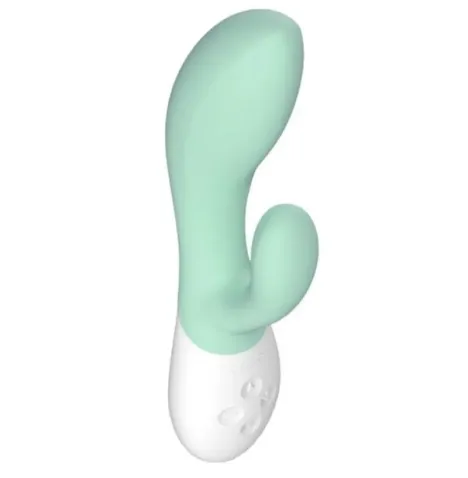 LELO - INA 3 GREEN RABBIT VIBRATOR LUXURY SEAWEED
