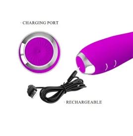 PRETTY LOVE - MOLLY VIBRATOR MIT WIEDERAUFLADBARER ROTATION