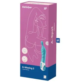 SATISFYER - AMAZING 2 ASPOT VIBRATOR TÜRKIS