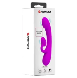 PRETTY LOVE - VIBRATEUR ET SUCCION CLITORISÉ EN SILICONE SINCÈRE VIOLET