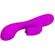 PRETTY LOVE - GLORIA RECHARGEABLE RABBIT VIBRATOR-WATERPROOF PURPLE PRETTY LOVE - GLORIA RECHARGEABLE RABBIT VIBRATOR-WATERPROOF PURPLE