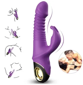 ARMONY - VIBRATORE ZING DILDO CONIGLIO VIOLA