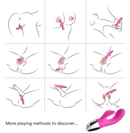 ARMONY - VIBRATEUR LAPIN FUCHSIA
