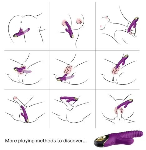 ARMONY - ETERNITY VIBRATOR SILIKON LILA