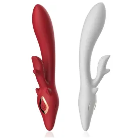 ARMONY - ELCH VIBRATOR KANINCHEN GEBOGEN ROT