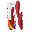 ARMONY - VIBRATORE ELK RABBIT CURVO ROSSO ARMONY - VIBRATORE ELK RABBIT CURVO ROSSO