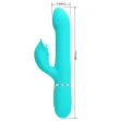 PRETTY LOVE - RABBIT VIBRATOR PEARLS AQUA GREEN PRETTY LOVE - RABBIT VIBRATOR PEARLS AQUA GREEN