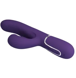 PRETTY LOVE - PERLITA VIBRATORE G-SPOT 3 IN 1 MULTIFUNZIONE VIOLA