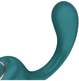SATISFYER - G FOR GODDESS 2 RABBIT VIBRATOR BOTTLE GREEN