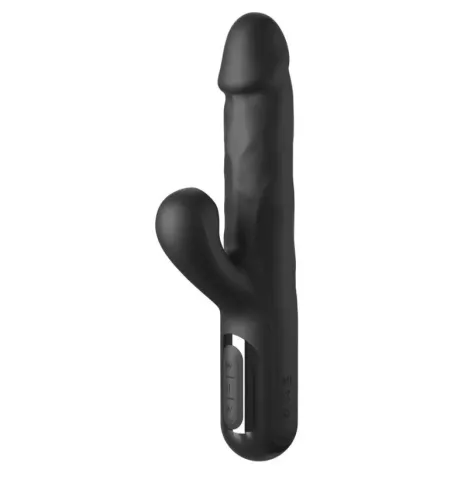 FETISH FANTASY SERIES - SONIX SILIKON-THRUSTER-HASE-VIBRATOR SCHWARZ