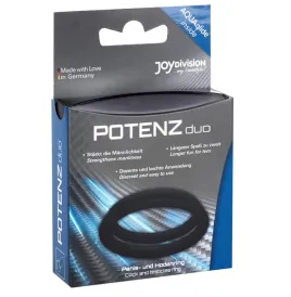 JOYDIVISION POTENZDUO - RINGE SCHWARZ - M