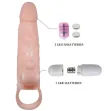 BAILE - COPERTURA PENE UOMO CORAGGIOSO CON CONIGLIO E CARNE DOPPIO MOTORE 16.5 CM BAILE - COPERTURA PENE UOMO CORAGGIOSO CON CONIGLIO E CARNE DOPPIO MOTORE 16.5 CM