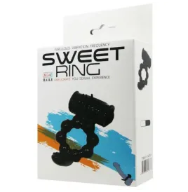 BAILE - ANNEAU SWEET RING AVEC DOUBLE STIMULATEUR