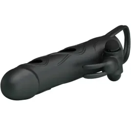 PRETTY LOVE - FUNDA SILICONA CON VIBRACIÓN 14 CM 2.0