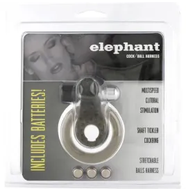 SEVEN CREATIONS - ANELLO VIBRANTE CON ELEFANTE STIMOLANTE
