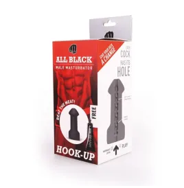 ALL BLACK - MASTURBATOR HOOK-UP