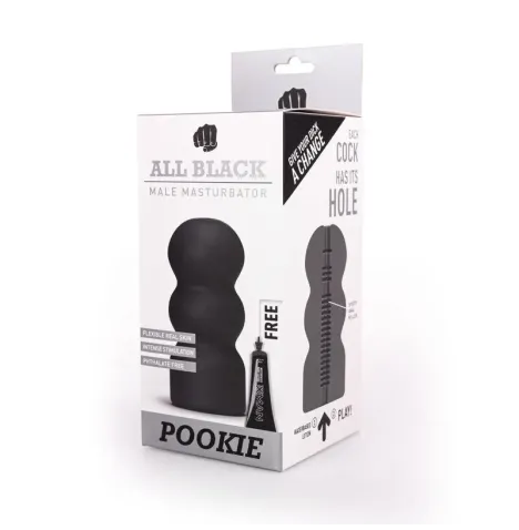 ALL BLACK - MASTURBATOR POOKIE