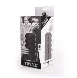 ALL BLACK - TWINK MASTURBATORE
