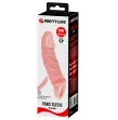 BAILE - PENIS EXTENDER SHEATH WITH STRAP FOR TESTICLES 13.5 CM BAILE - PENIS EXTENDER SHEATH WITH STRAP FOR TESTICLES 13.5 CM