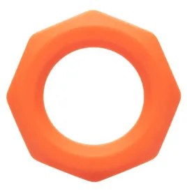 CALEXOTICS - BAGUE ALPHA SEXAGON ORANGE