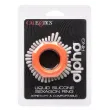 CALEXOTICS - BAGUE ALPHA SEXAGON ORANGE CALEXOTICS - BAGUE ALPHA SEXAGON ORANGE