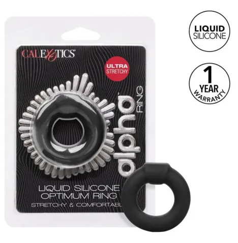 CALEXOTICS - BAGUE ALPHA OPTIMUM NOIR