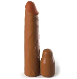 FANTASY X- TENSIONS - PIPEDREAMS HÜLSE 20,32 CM 5,00 CM ZOLL STECKER KARAMELL