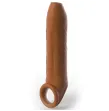 PIPEDREAMS - MANICA UNCUT 17,78 CM W CINTURINO CARAMELLO PIPEDREAMS - MANICA UNCUT 17,78 CM W CINTURINO CARAMELLO