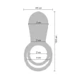 XOCOON - COUPLES STIMULATOR RING FUCHSIA XOCOON - COUPLES STIMULATOR RING FUCHSIA
