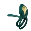 ZALO - BAYEK ANILLO VIBRADOR CONTROL REMOTO PAREJAS VERDE ZALO - BAYEK ANILLO VIBRADOR CONTROL REMOTO PAREJAS VERDE