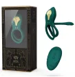 ZALO - BAYEK VIBRATING COUPLES RING GREEN ZALO - BAYEK VIBRATING COUPLES RING GREEN