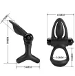 PRETTY LOVE - ANELLO VIBRANTE 10 VIBRAZIONI IN SILICONE NERO PRETTY LOVE - ANELLO VIBRANTE 10 VIBRAZIONI IN SILICONE NERO