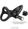 PRETTY LOVE - VIBRATING RING 10 VIBRATIONS BLACK SILICONE PRETTY LOVE - VIBRATING RING 10 VIBRATIONS BLACK SILICONE