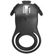 PRETTY LOVE - RUBEN VIBRATOR RING 7 VIBRATIONS BLACK SILICONE PRETTY LOVE - RUBEN VIBRATOR RING 7 VIBRATIONS BLACK SILICONE