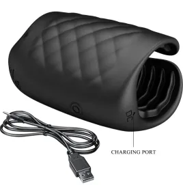 PRETTY LOVE - MANUAL MASTURBATOR FOR GLAND RECHARGEABLE VIBRATOR
