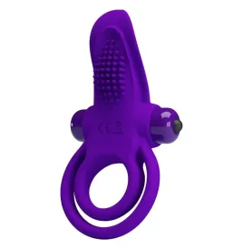 PRETTY LOVE - ANILLO VIBRADOR PARA PENE MORADO