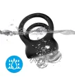 ARMONY - VIBRATEUR DOUBLE ANNEAU NOIR ARMONY - VIBRATEUR DOUBLE ANNEAU NOIR
