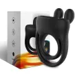 ARMONY - ANILLO VIBRADOR RABBIT NEGRO ARMONY - ANILLO VIBRADOR RABBIT NEGRO