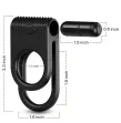 ARMONY - TWINS DOUBLE VIBRATOR RING FOR COUPLES BLACK ARMONY - TWINS DOUBLE VIBRATOR RING FOR COUPLES BLACK