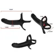 ARMONY - DILDO CON ANELLO E VIBRATORE TELECOMANDO NERO ARMONY - DILDO CON ANELLO E VIBRATORE TELECOMANDO NERO