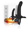 ARMONY - DILDO CON ANELLO E VIBRATORE TELECOMANDO NERO ARMONY - DILDO CON ANELLO E VIBRATORE TELECOMANDO NERO