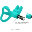 PRETTY LOVE - DANTE GREEN RABBIT VIBRATOR RING PRETTY LOVE - DANTE GREEN RABBIT VIBRATOR RING