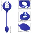 CALEXOTICS - ADMIRAL ANELLO PER CAZZO PESATO BLU