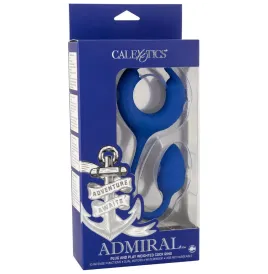 CALEXOTICS - ADMIRAL ANELLO PER CAZZO PESATO BLU