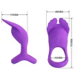 PRETTY LOVE - SILAS ANELLO PER PENE VIBRANTE 7 VIBRAZIONI IN SILICONE VIOLA PRETTY LOVE - SILAS ANELLO PER PENE VIBRANTE 7 VIBRAZIONI IN SILICONE VIOLA