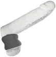 CALEXOTICS - ALPHA ANILLO EXTENSIÓN ESCROTO DOBLE NEGRO CALEXOTICS - ALPHA ANILLO EXTENSIÓN ESCROTO DOBLE NEGRO