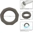 CALEXOTICS - ALPHA PROLONG PRISMATISCHER RING GRAU CALEXOTICS - ALPHA PROLONG PRISMATISCHER RING GRAU