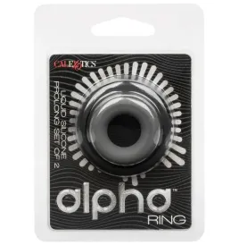 CALEXOTICS - ALPHA SET DI 2 ANELLI PROLONG GRIGIO
