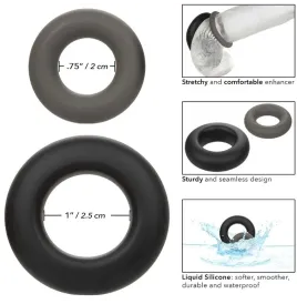 CALEXOTICS - ALPHA SET DI 2 ANELLI PROLONG GRIGIO